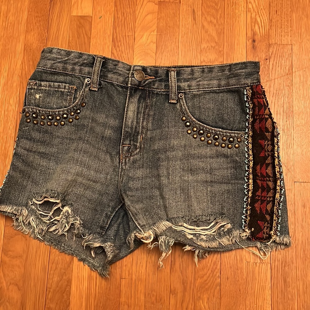 BDG mid-rise jean shorts